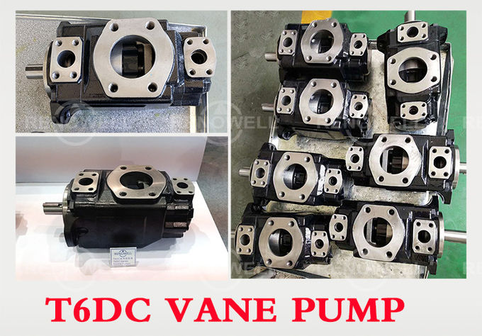 T6DCC T6EDC Hydraulic Vane Pump Low Noise For Industrial Applications