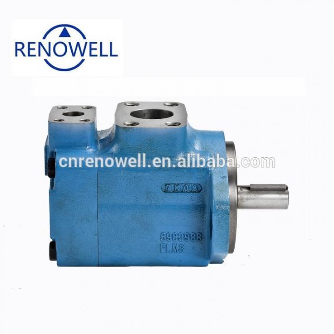 Blue Vane Type Pump One Year Guarantee For Injection Moulding Machine